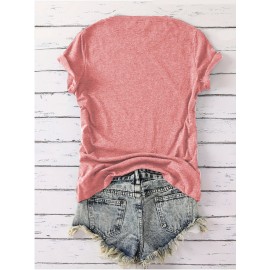 Women'S Vintage Gothic T-Shirt - Soft Pink Pastel Tee with Crow & Crescent Moon Graphic - Everyday & Special Occasion Top - Sizes S-XXL - Casual Gothic Apparel for Women, Goth T Shirt, Allseason Clothing, Comfortable Fit Shirt