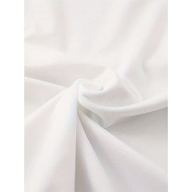 1pc Women'S Plus Size Christmas T-Shirt - Casual Crew Neck Polyester Top with Slight Stretch, Festive Reindeer Bow Print, Knit Fabric Short Sleeve Tee for Summer