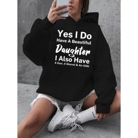 [Humorous Sweatshirt] Plus Size Women's Casual Sweatshirt | Yes I Do s - Humorous 