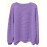 Plus Size - Plus Size V-Neck Pullover Sweatshirt - Soft Stretchy Casual Elegant Long Sleeve Top, Solid Color Spring/Fall Layering Essential for Women & Men, Comfortable Casual Attire, Relaxed Fit, Medium Elasticity