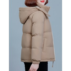 Women's Outdoor Detachable Hooded Warm Fashion Jacket