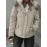 Women'S Winter Warm Hooded Jacket with Pockets - Casual Long Sleeve Coat, Solid Color, Non-Stretch Fabric, Regular Fit for Everyday Comfort, Winter Coats, Cold Weather Apparel, Durable Warmth, Functional Design, Quality Stitching, Cold Climate Wear