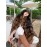 Women'S Elegant Faux Fur Coat - Ultra-Soft Plush Winter Jacket with Contrast Trim, Long Sleeves & Flared Hem, Loose Fit for Casual & Formal Occasions, Fall/Winter Fashion Essential, Winter Outerwear, Sophisticated Style, Luxurious Texture