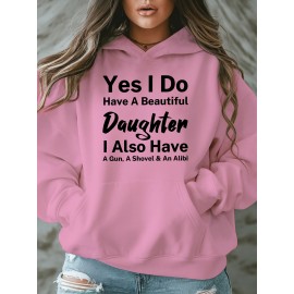[Humorous Sweatshirt] Plus Size Women's Casual Sweatshirt | Yes I Do s - Humorous 
